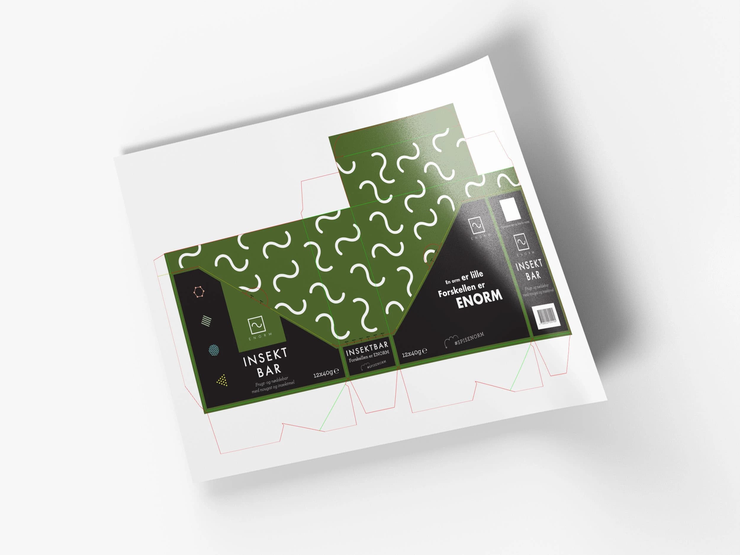 Insect bar packaging
