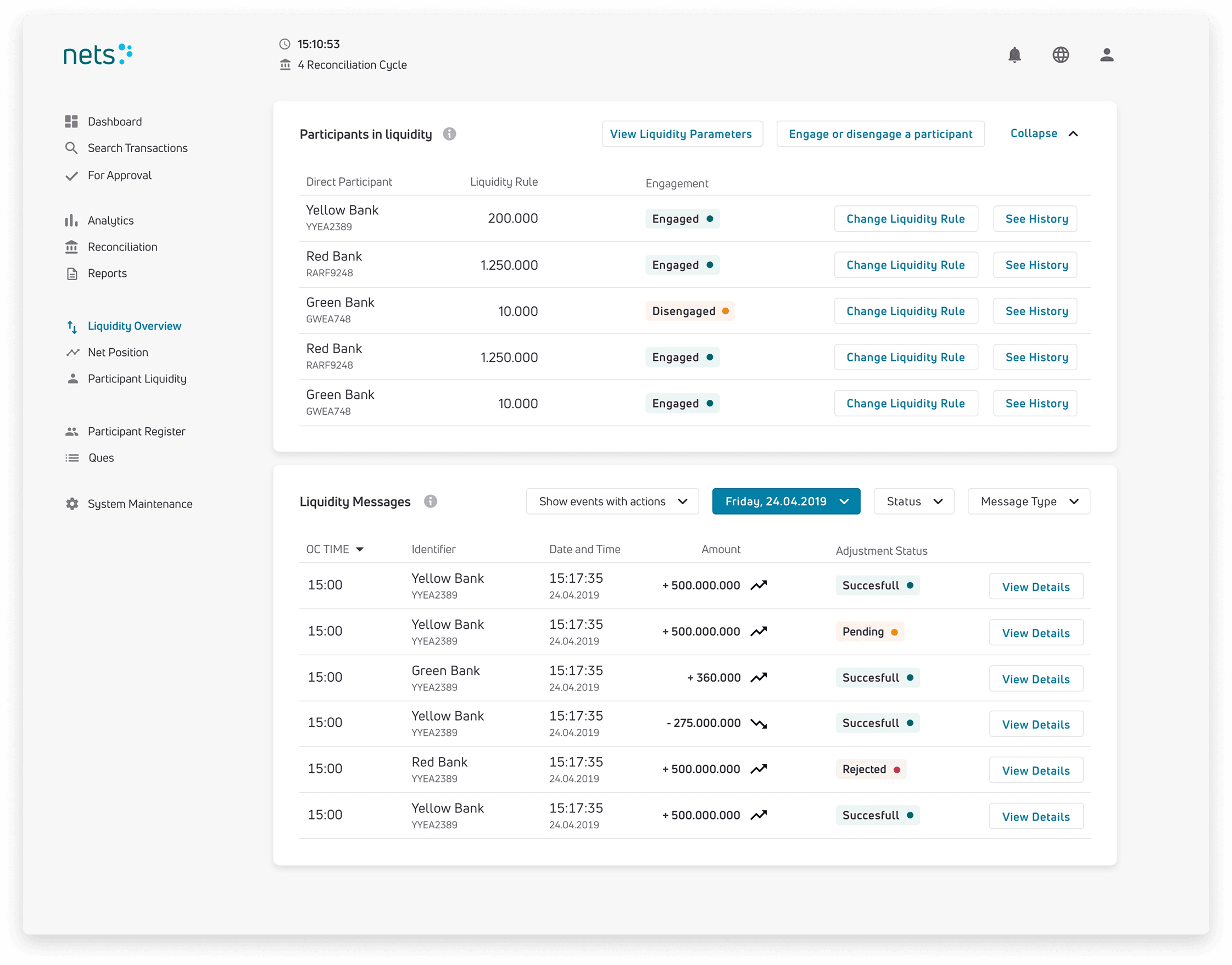 Portal UI — screen 3