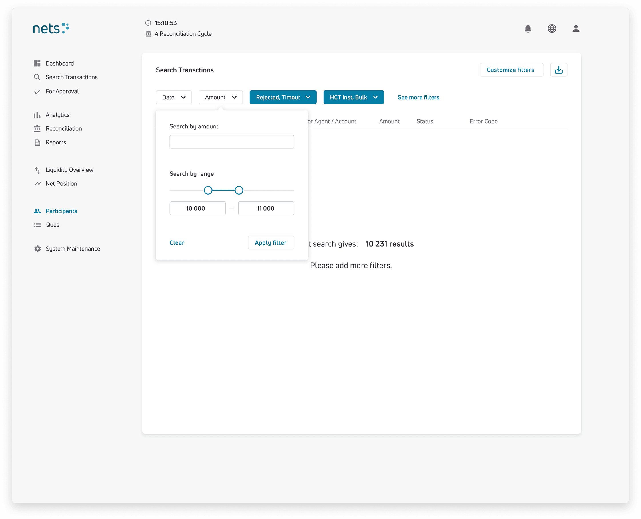 Portal UI — screen 4