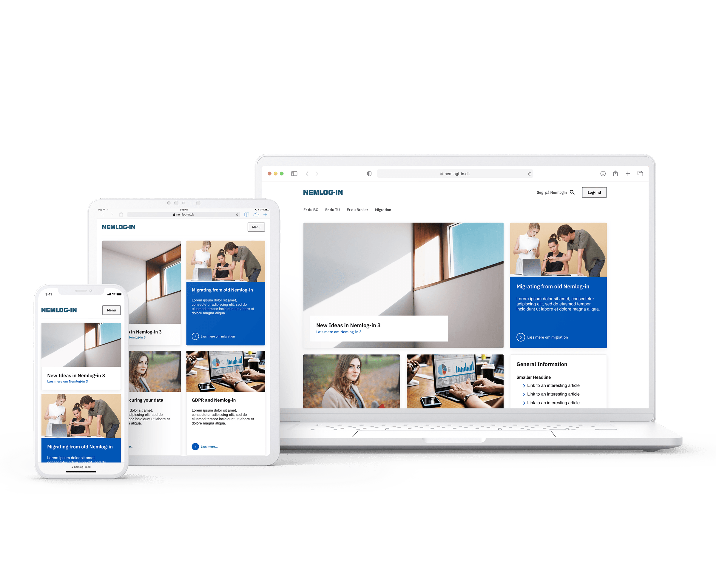 Multi-device mockup